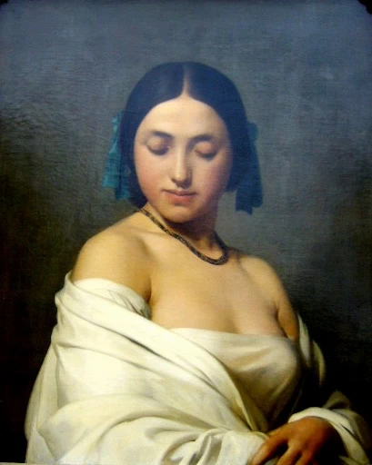 Hippolyte Flandrin - La fiorentina, musée d'Arts de Nantes